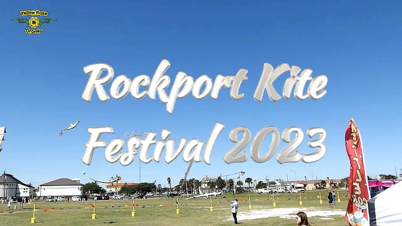 Rockport Kite Festival 2023 As Seen From the Ground, Because Winds