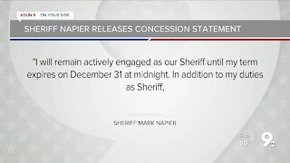 PCSD Sheriff Mark Napier releases concession statement