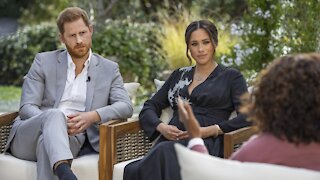Prince Harry, Meghan Chat With Oprah