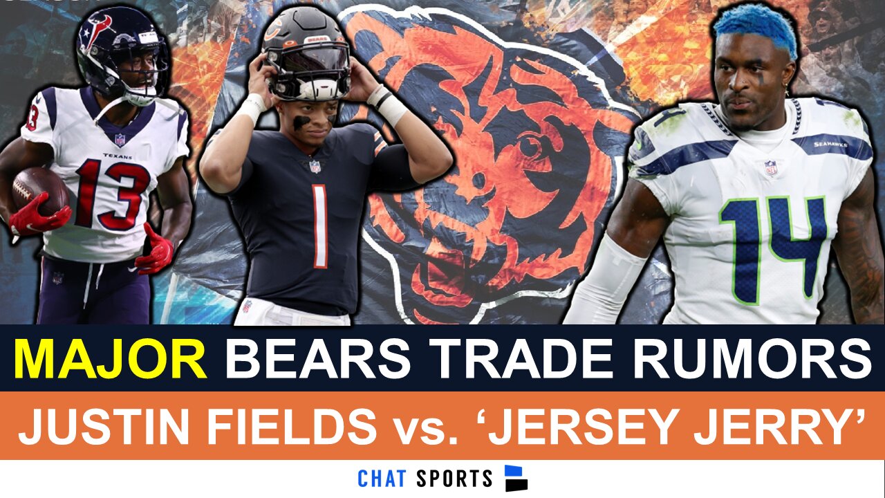 HUGE Chicago Bears Trade Rumors On DK Metcalf & Brandin Cooks + Justin  Fields & Jersey Jerry FEUD