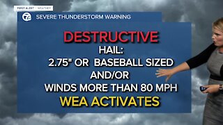Severe Thunderstorm Damage Threat Categories