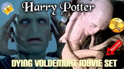HARRY POTTER Baby Voldemort Actual Movie Set Machine