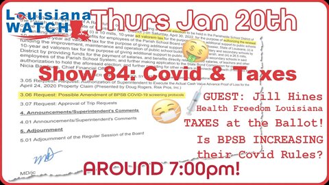 Show 84: Covid & Taxes