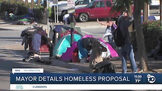 Mayor details homeless proposal