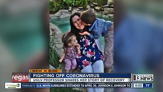 After recovering from Covid-19, UNLV professor shares experience