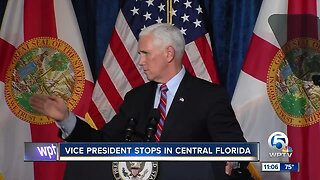 Vice President Mike Pence campaigns in Central Florida
