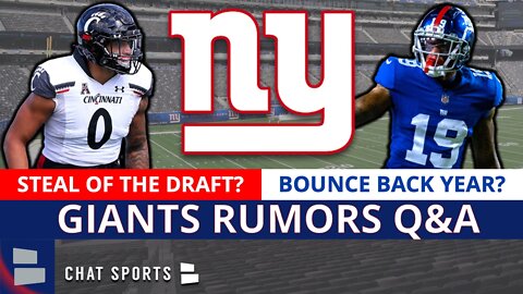 NY Giants Rumors: Darrian Beavers Steal Of The Draft? Kenny Golladay Bounce Back Season? | Mailbag