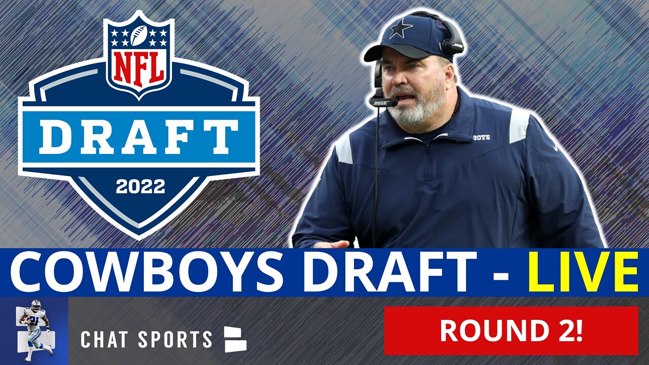 Dallas Cowboys LIVE 2022 NFL Draft - 2nd Round Pick Coming Up