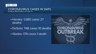 Here's a snapshot of coronavirus cases in Southwest Florida, as of July 5