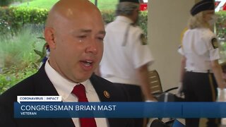 Rep. Brian Mast delivers remarks at South Florida National Cemetery on Memorial Day