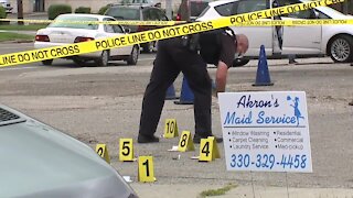 Young girl struck by gunfire in West Akron
