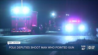 Polk County deputy injured when armed man fires at deputies