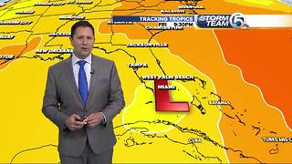 Tropical system could develop late next week