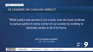 Arizona leaders respond to verdict in Derek Chauvin trial in George Floyd death