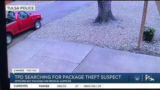 TPD searching for package theft suspect