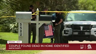 Couple found dead inside home in Martin County