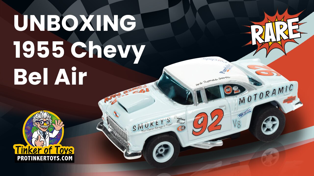 Herb Thomas #92 Smokey's - Motoramic | 1955 Chevy Bel Air | CP7896