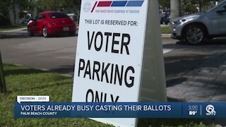 Palm Beach County mail-in ballots being returned early, in big numbers