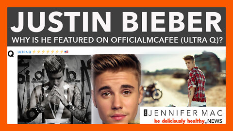 Justin Bieber on Official McAfee (Ultra Q) - a look into his music video