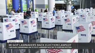 Michigan GOP lawmakers back lawsuit aiming to overturn election results