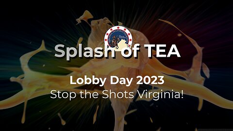 Lobby Day 2023 - Splash of Tea with Dr Sheila Fury