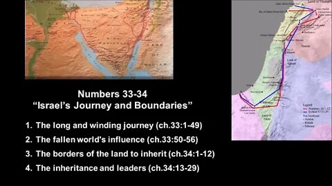 Numbers 33-34 “Israel’s Journey and Boundaries” - Calvary Chapel Fergus Falls