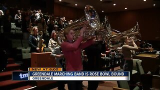Greendale Marching Band overcoming adversity, en-route to Rose Parade