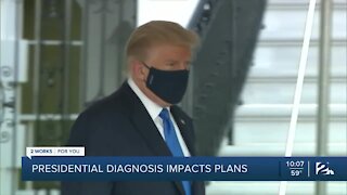 Presidential diagnosis impacts plans