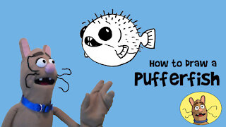 How to Draw a Pufferfish
