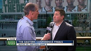 Bucks President Peter Feigin talks with Charles Benson ahead of pivotal Game 5