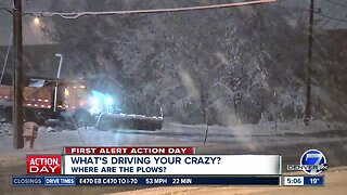 What's Driving You Crazy? Where are the Plows?