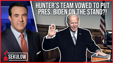 Hunter’s Team Vowed to Put Pres. Biden on the Stand?!