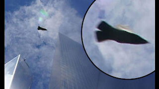 Unidentified Aircraft Snapped Over World Trade Center Ground Zero!