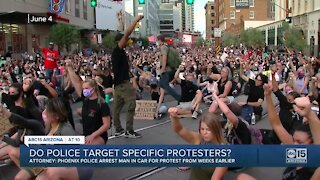 Do police target specific protesters?