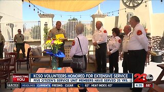 Kern County Sheriff's Office volunteers honored for extensive service