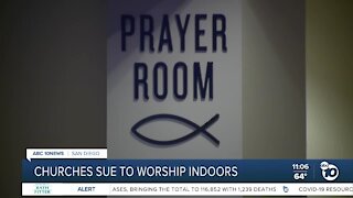 Chula Vista church among churches suing over right to worship