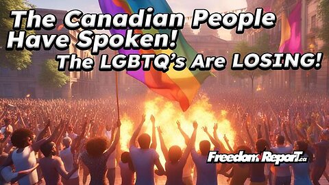 MILLION MAN MARCH IN CALGARY WAS A SMASHING SUCCESS MORE ABOUT THE LEFT AND LGBTQ LOSING!