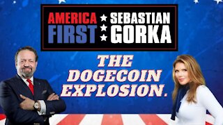 The Dogecoin explosion. Trish Regan with Sebastian Gorka on AMERICA First