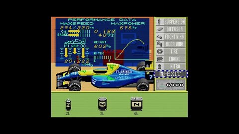 F1 ROC - Race of Champions (USA) - Super Nintendo - World Champion! - Live com MiSTer FPGA