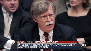 John Bolton out as Trump's national security adviser