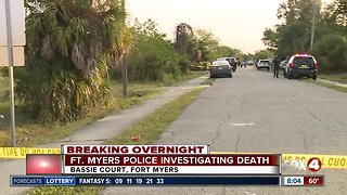 Death investigation is underway for Fort Myers Police