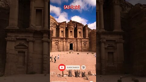 Giant Ai-Deir 🏨 Found | Google Earth and Google maps #shorts#googleearth#scary #finduniqueworld