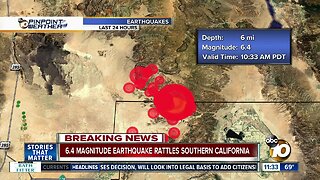 6.4-magnitude earthquake rattles Southern California