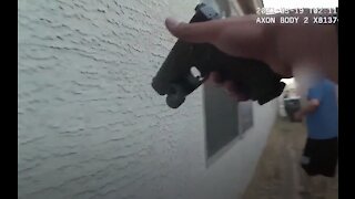 HERO COP BODYCAM: Police Officers Rescue Family From Armed Home Intruder