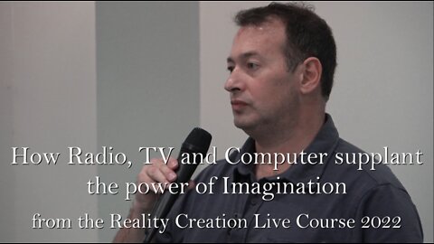 How Radio, TV and Computer Supplant Imagination