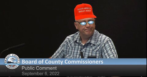 MAGA WARRIOR GLORIOUSLY DESTROYS COUNTY COMMISSIONERS
