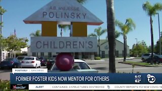 Former foster kids now mentor for others