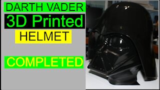3D Printed Darth Vader Helmet