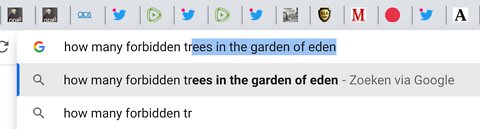How many trees?