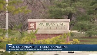 MSU students diagnosed with COVID-19 speak out about false-negative results